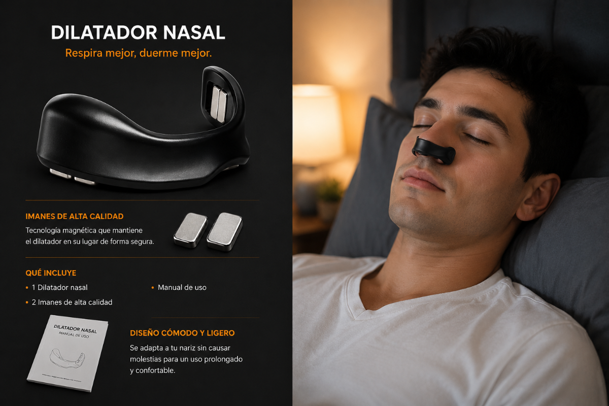 Dilatador Nasal Magnético